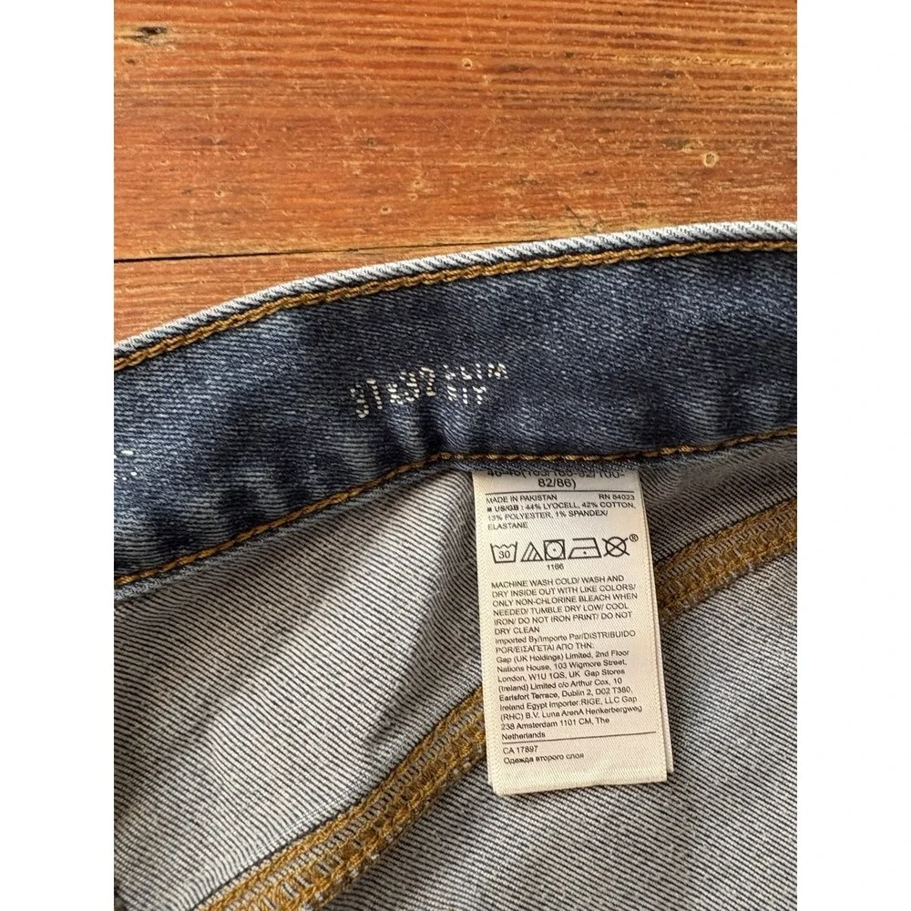 Banana Republic 31x32 Mens The Traveler Slim Fit Dark Wash‎ Indigo Jeans